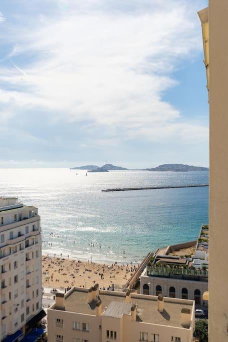 Vue Mer Plage Catalans Vieux Port Clim - 2 Chambres Marseille Exterior photo