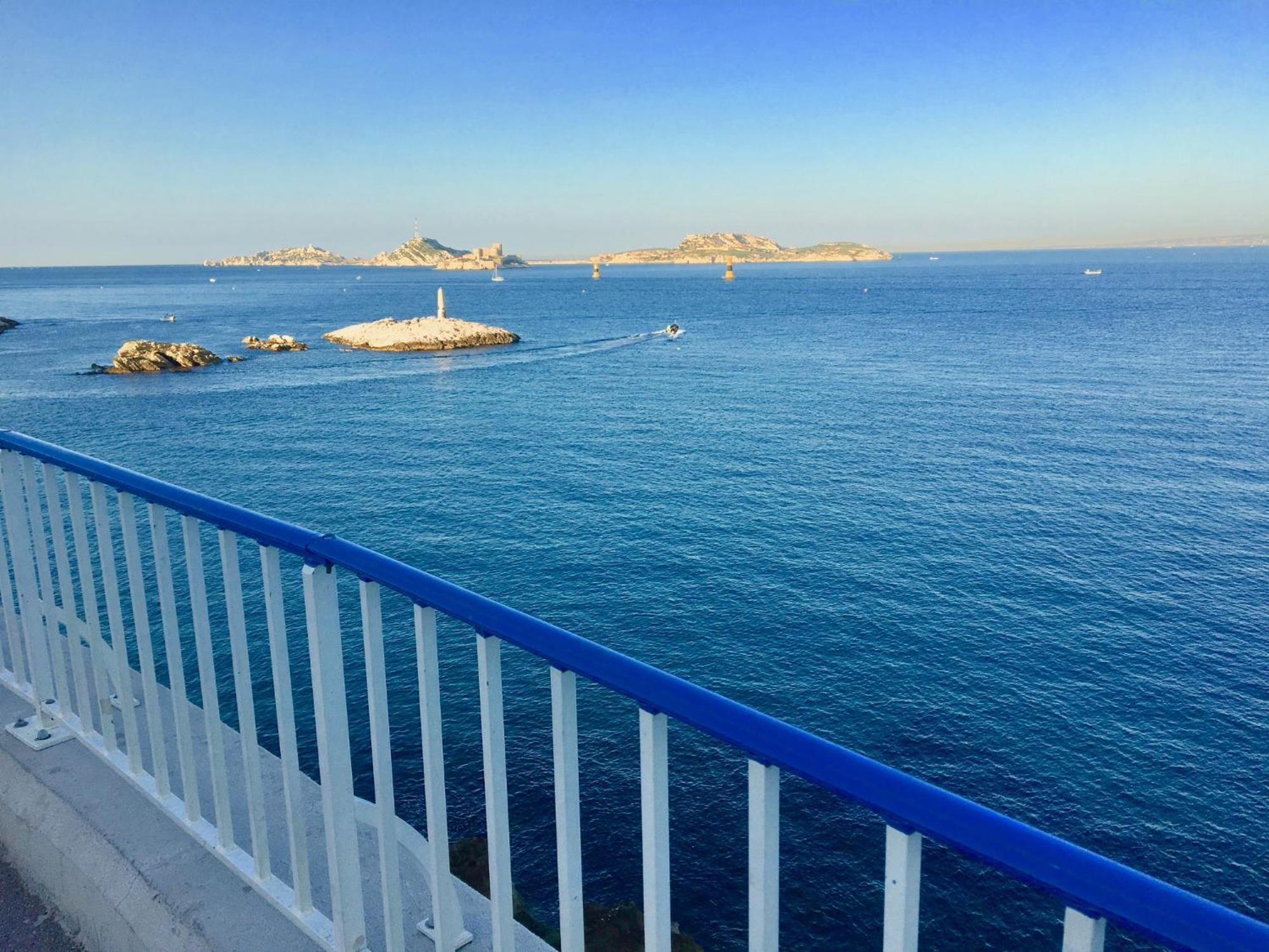 Vue Mer Plage Catalans Vieux Port Clim - 2 Chambres Marseille Exterior photo