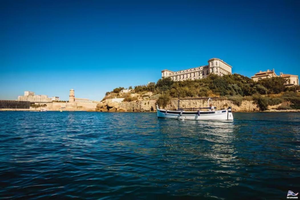 Vue Mer Plage Catalans Vieux Port Clim - 2 Chambres Marseille Exterior photo
